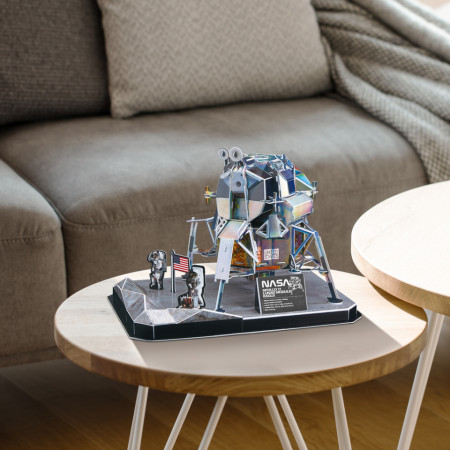 Cubic Fun - Puzzle 3D Nasa - Modulul Lunar Apollo 11, 93 Piese - Img 4