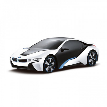 Masina Cu Telecomanda Bmw I8 Alba Scara 1 La 24 - Img 3