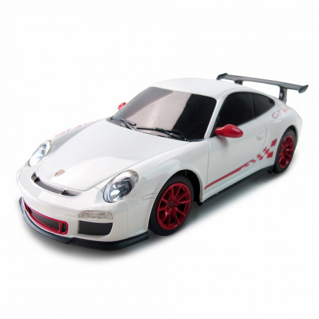Masina Cu Telecomanda Porsche Gt3 Rs Alb Cu Scara 1 La 24 - Img 4