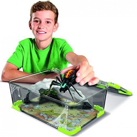 Paianjen electronic in Habitat, Little Live Pets