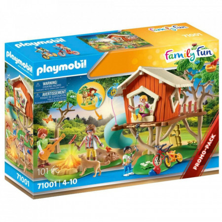 Playmobil - Casa Din Copac Cu Tobogan