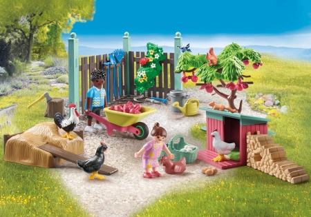 Playmobil-MICA FERMA DE PUI DIN GRADINA CASUTEI - Img 5
