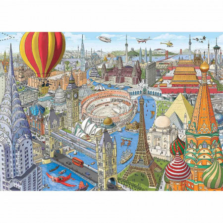 Puzzle Ocolul Pamantului In 80 De Zile, 1000 Piese - Img 2