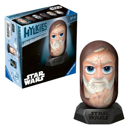 Ravensburger - Puzzle 3D Hylkies Star Wars Obi Wan Kenobi 54 piese - Img 2