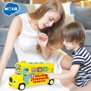 AUTOBUZ SCOLAR EDUCATIV CU SUNETE SI LUMINI - Img 5