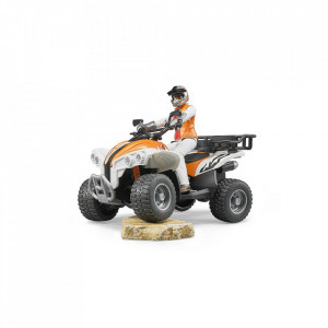 Bruder - Atv Cu Sofer - Img 4