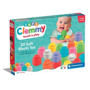 Clementoni - Soft Clemmy set 20 cuburi - Img 3