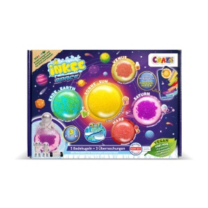 Craze - Set 5 bile de baie Inkee Sistemul Solar si 3 surprize - Img 2