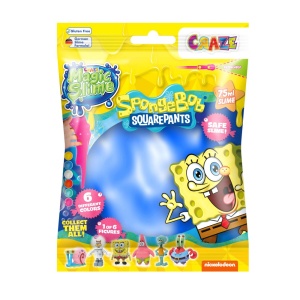 Craze - Slime magic diverse culori in punguta 75ml cu surpriza figurina SpongeBob - Img 2