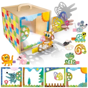 Headu - Set creativ Cub din lemn creeaza povesti magice 3-6 ani - Img 2