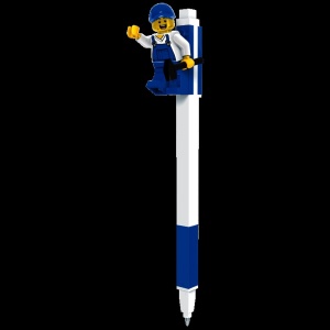 Pix cu gel LEGO albastru - Minifigurina - Img 2