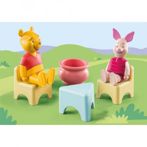 PLAYMOBIL - 1.2.3 & DISNEY: CASA DIN COPAC A LUI WINNIE SI PIGLET - Img 4