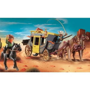 Playmobil - Promo Pack Diligenta din Vestul salbatic - Img 4