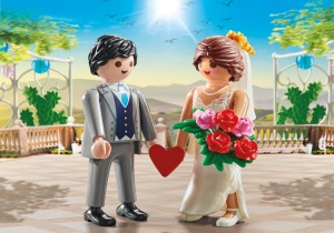 Playmobil-SET 2 FIGURINE CUPLU DE NUNTA - Img 2