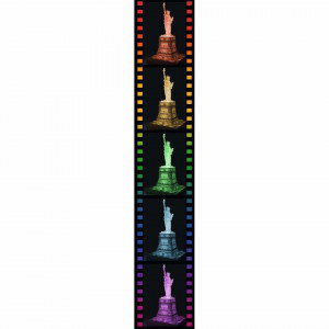 Puzzle 3D Luminos Statuia Libertatii, 108 Piese