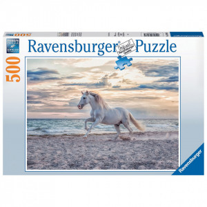 Puzzle Cal Pe Plaja, 500 Piese