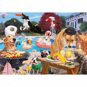 Puzzle Catei La Piscina, 1000 Piese - Img 2