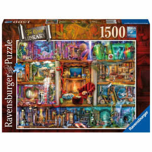 Puzzle Marea Biblioteca, 1500 Piese - Img 2