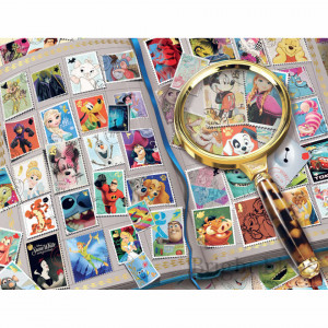 Puzzle Timbre Disney, 2000 Piese - Img 2