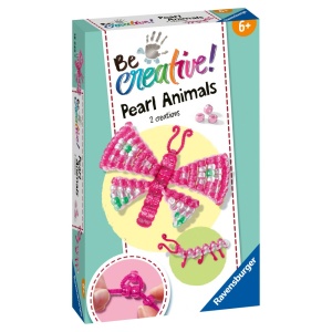 Ravensburger - Be Creative Set mini de creatie din perle fluture si larva - Img 2