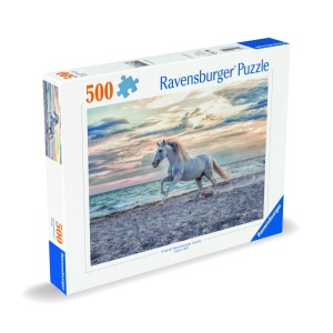 Ravensburger - Puzzle cal pe plaja 500 piese design nou - Img 2
