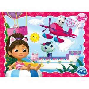 Ravensburger - Puzzle casa de papusi a lui Gabby 100 piese - Img 2