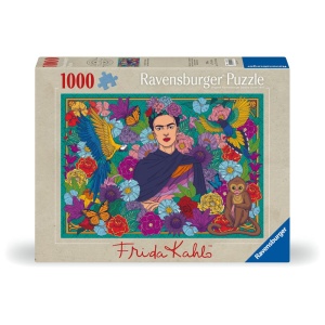 Ravensburger - Puzzle Frida Kahlo inconjurata de flori 1000 piese - Img 2