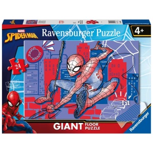 Ravensburger - Puzzle mare de podea Spiderman 24 piese