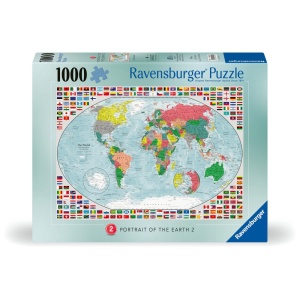 Ravensburger - Puzzle portretul Pamantului 1000 piese design nou - Img 2