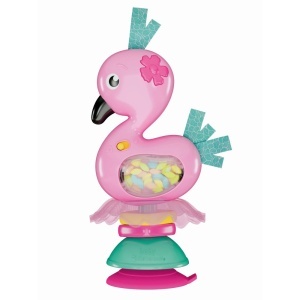 Clementoni - Zornaitoare interactiva flamingo cu melodii ce contribuie la dezvoltarea multisenzoriala - Img 3