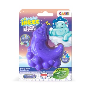 Craze - Bomba de baie spumoasa Inkee in forma de luna culori si arome asortate - Img 3