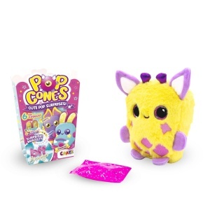 Craze - Jucarie de colectie Pop Cones animalute din plus 15 cm cu surpriza in cutia de Popcorn diverse modele - Img 3
