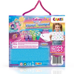 Craze - Set stampile sirena Galupy - Img 2