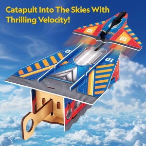 Cubic Fun - Puzzle 3D lansator de avioane 53 piese - Img 4