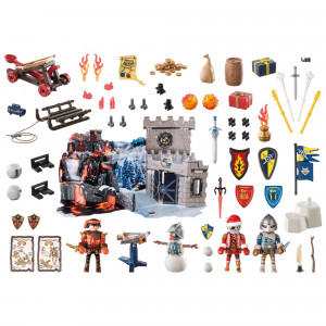 PLAYMOBIL - CALENDAR CRACIUN - NOVELMORE BATAIE CU ZAPADA - Img 4