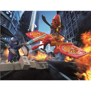 Playmobil - Jucarie de rol Lupta eroului cu drona si maleficul Ninja - Img 4