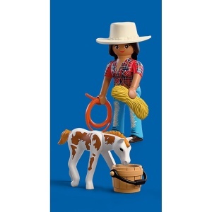 Playmobil - Set 2 figurine calareata si manz - Img 3