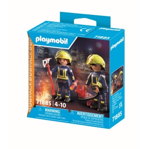 Playmobil - Set 2 figurine pompieri - Img 3