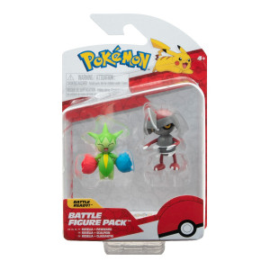 Pokemon - Set 2 figurine de actiune, (Pawniard & Roselia) S15