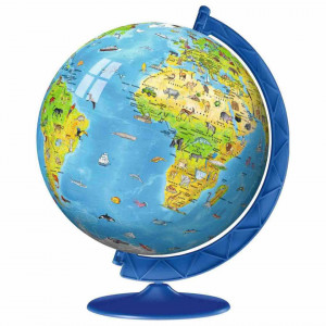 Puzzle 3D Copii - Globul Lumii, 180 Piese - Img 2
