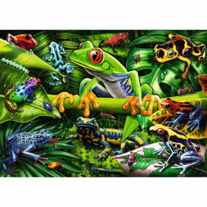 Puzzle Broscute, 35 Piese - Img 2