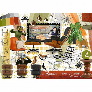 Puzzle Eames Design Clasic, 1000 Piese - Img 2