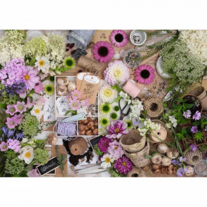 Puzzle Pentru Iubitorii De Flori, 1000 Piese - Img 2