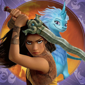 Puzzle Raya Si Ultimul Dragon, 3X49Piese - Img 2