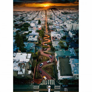 Puzzle San Francisco California, 1000 Piese - Img 2