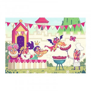 Puzzle Si Joc Petrecere Regala, 2X24 Piese - Img 3