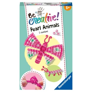 Ravensburger - Be Creative Set mini de creatie din perle fluture si larva - Img 3