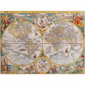 Ravensburger - Puzzle harta istorica 1500 piese design nou - Img 2