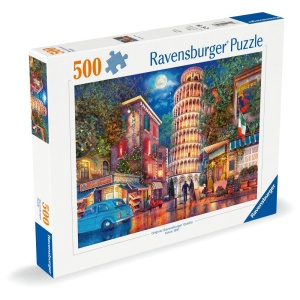 Ravensburger - Puzzle strazile din Pisa 500 piese design nou - Img 3