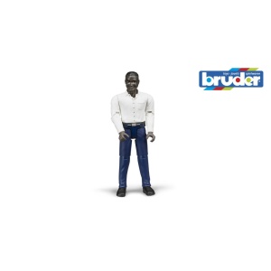 Bruder figurina barbat cu pantaloni albastru inchis - Img 2